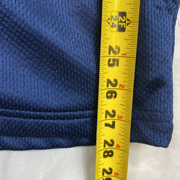 Vintage Pro Player Georgetown Navy Blue Mesh Button Athletic Jacket - Picture 3 of 16